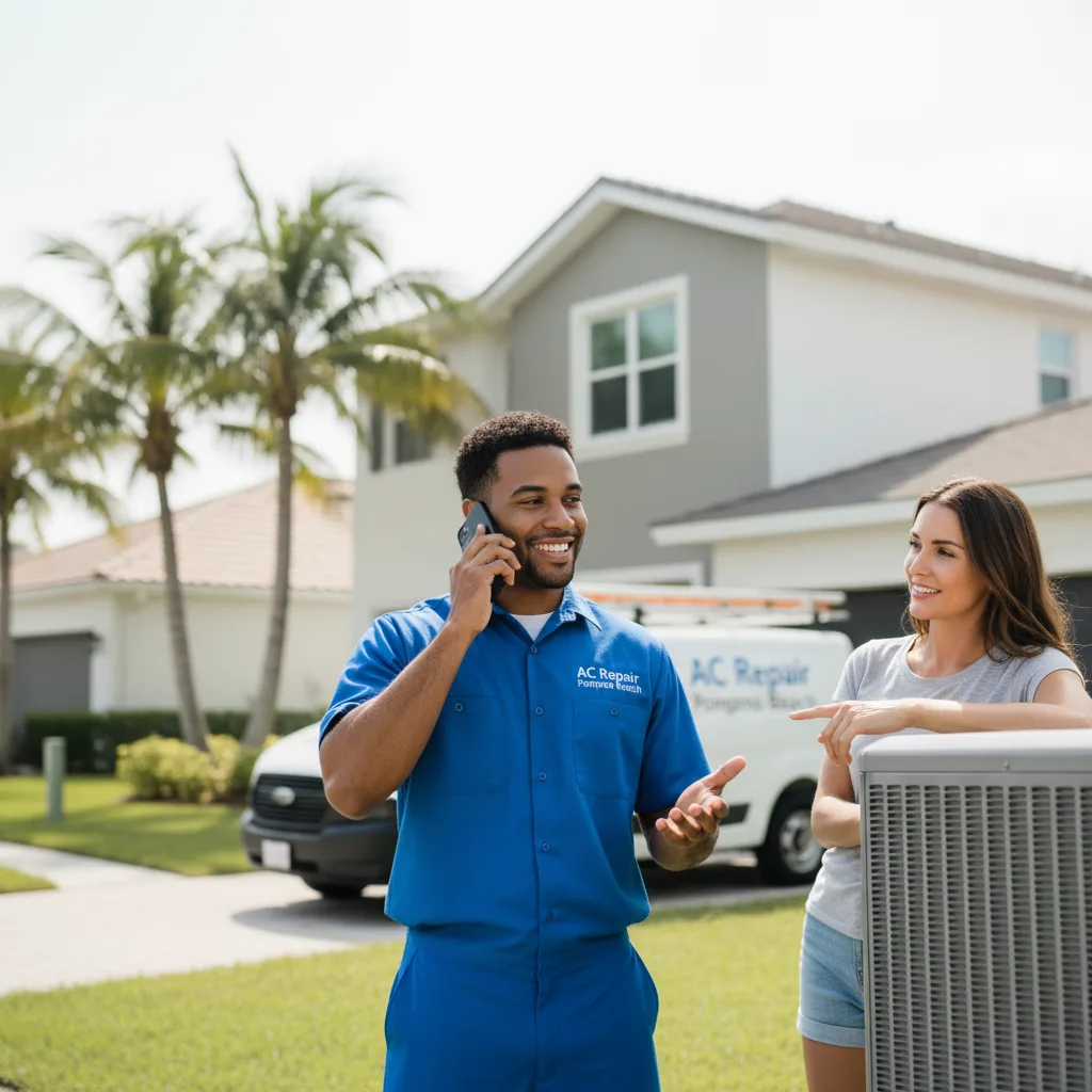 AC Repair Pompano Beach customer support in Zachary